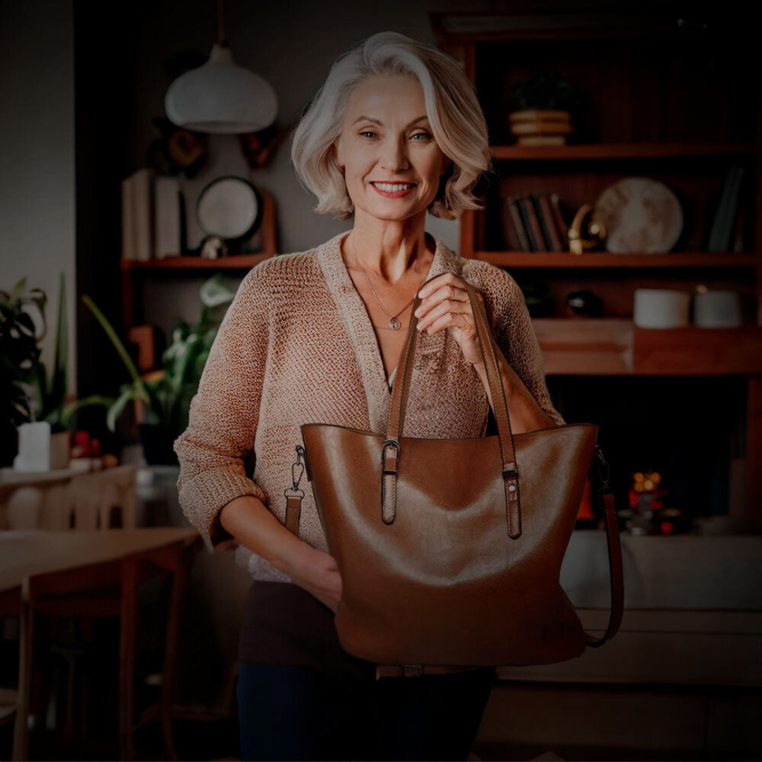 Nicole | Tijdloze vintage schoudertas