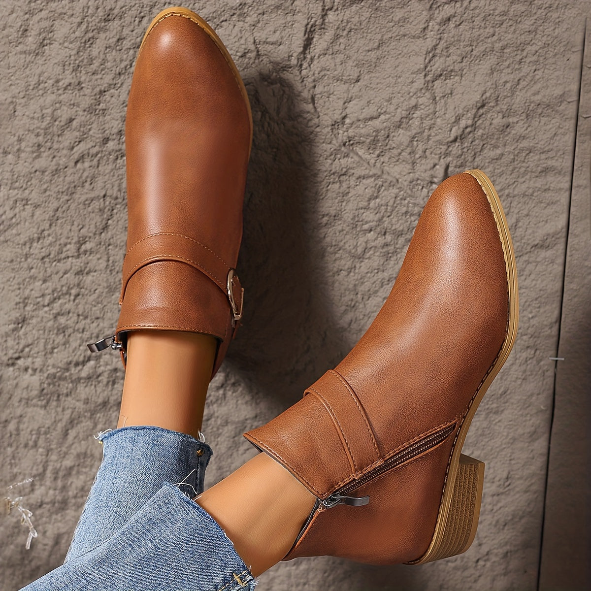 Amélina™ | Comfortabele laarzen met gesp voor gevoelige voeten