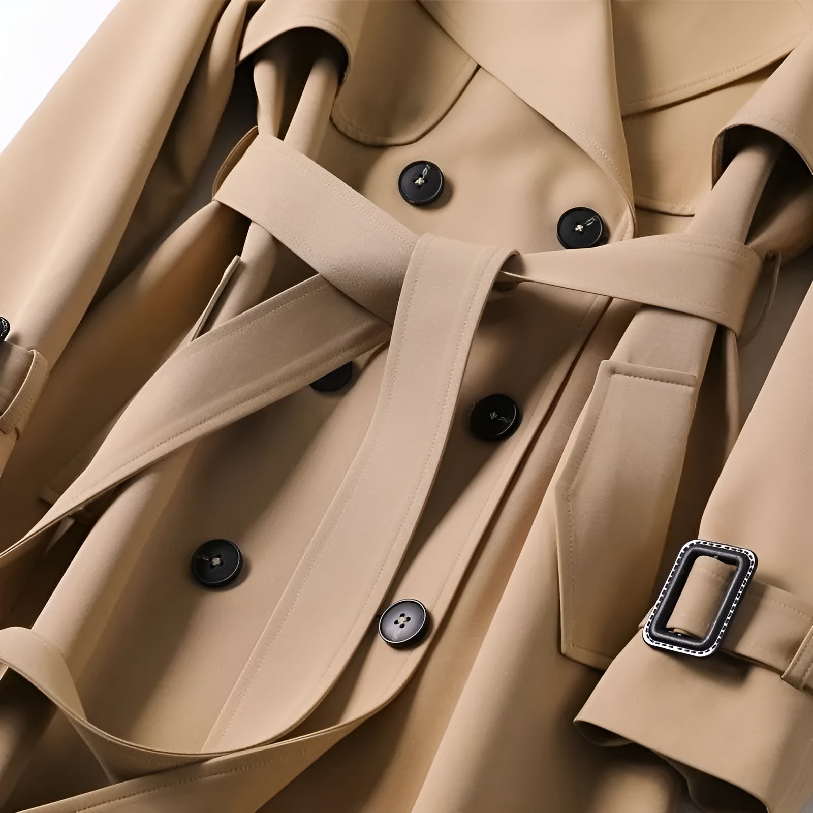 Vespera™ | Stijlvolle elegante trenchcoat