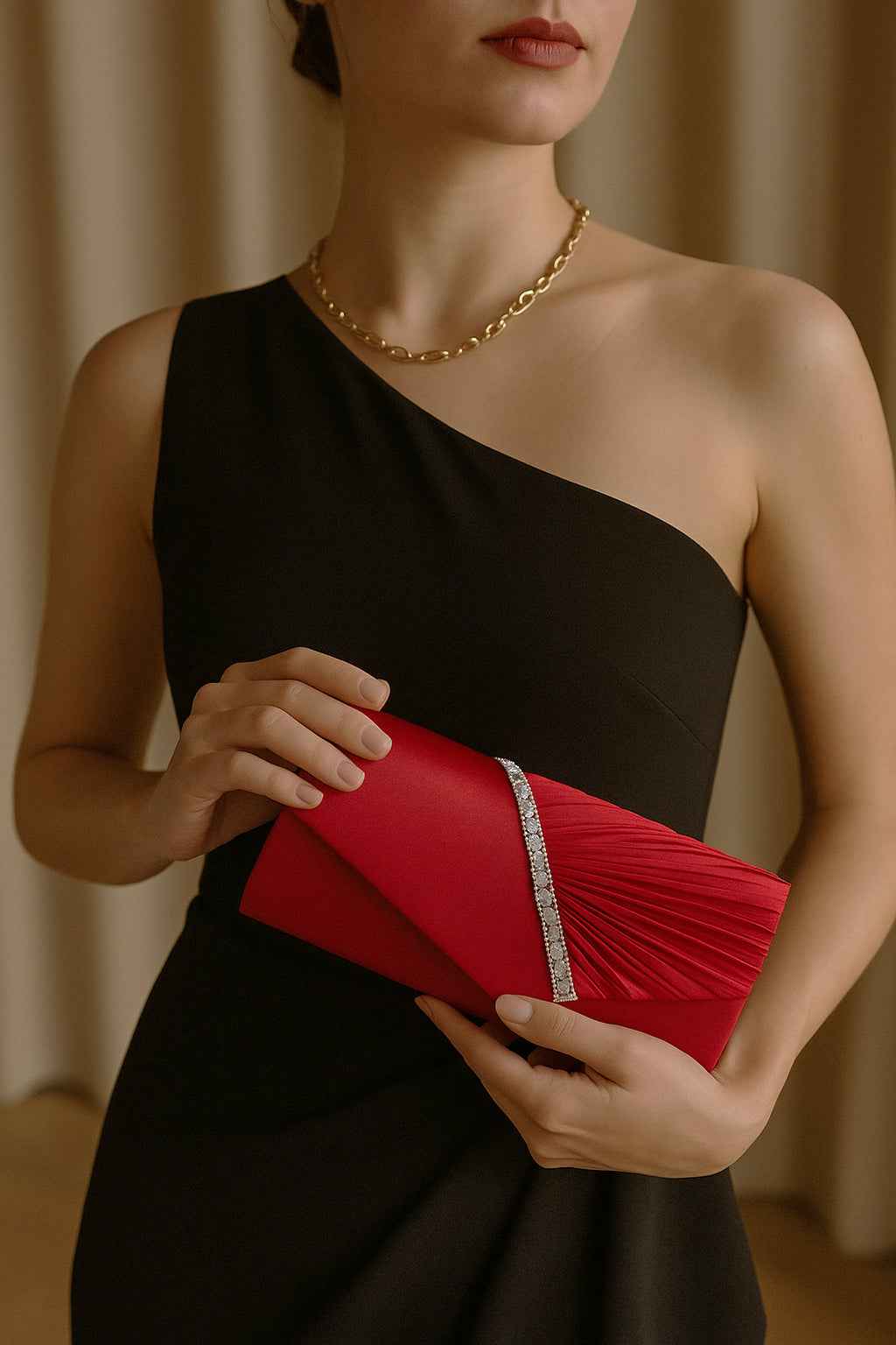 Venezia Rouge Clutch