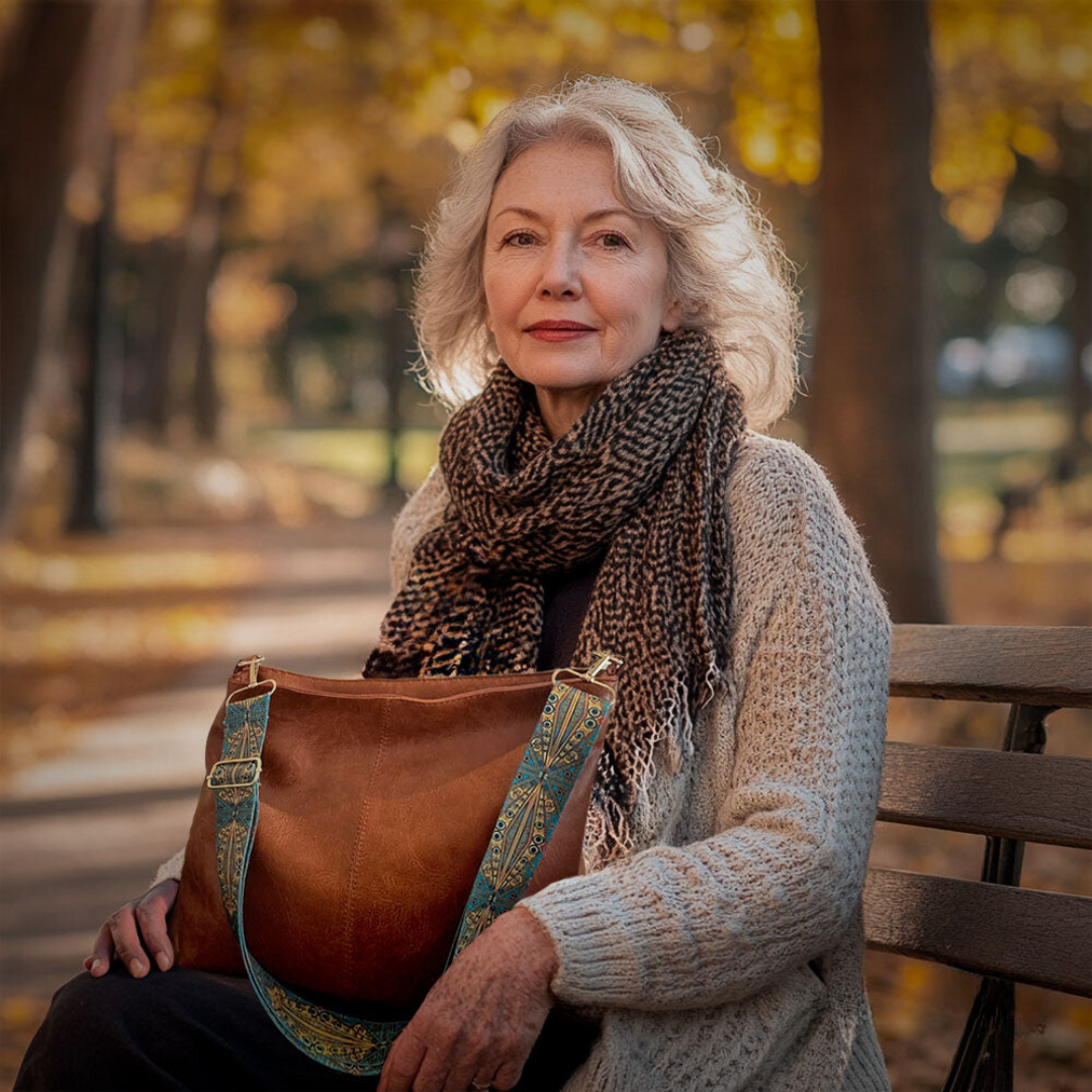 Freya | Tijdloze vintage schoudertas