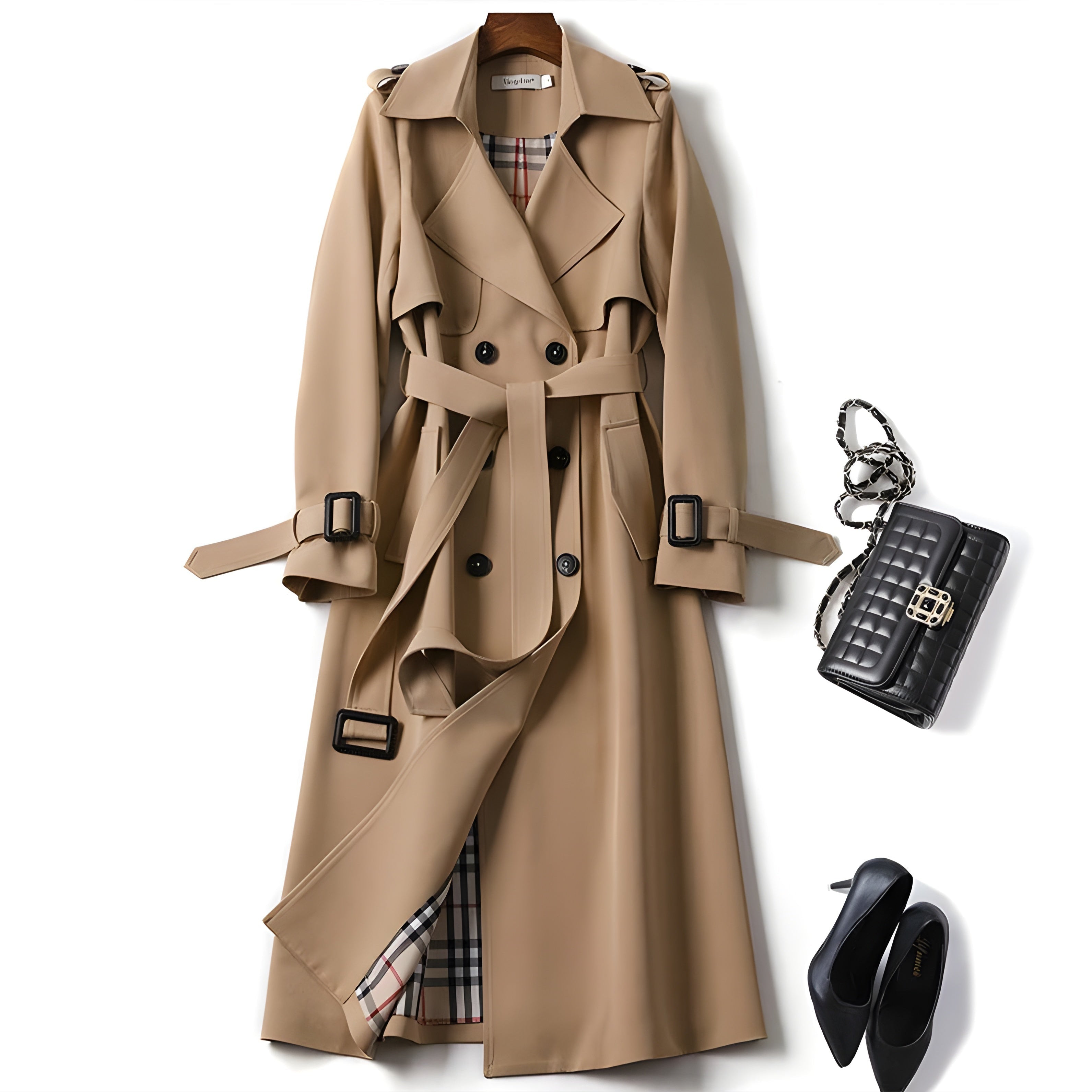 Vespera™ | Stijlvolle elegante trenchcoat